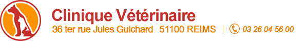Clinique Vétérinaire – 36 Ter rue Jules Guichard 51100 Reims